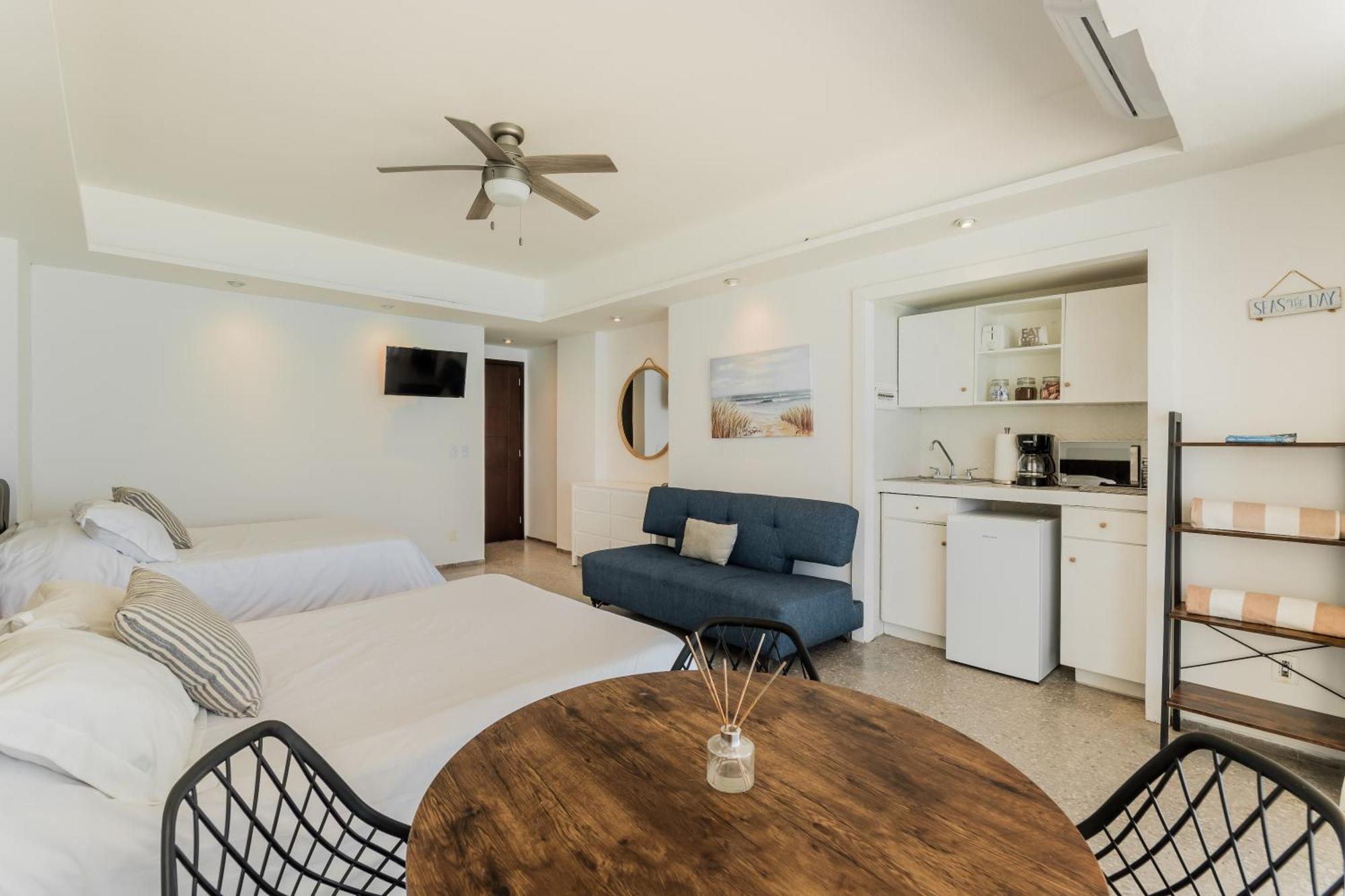 *Turquoise Escape- Beachfront Studio By Casa Paraiso* Cancún Kültér fotó