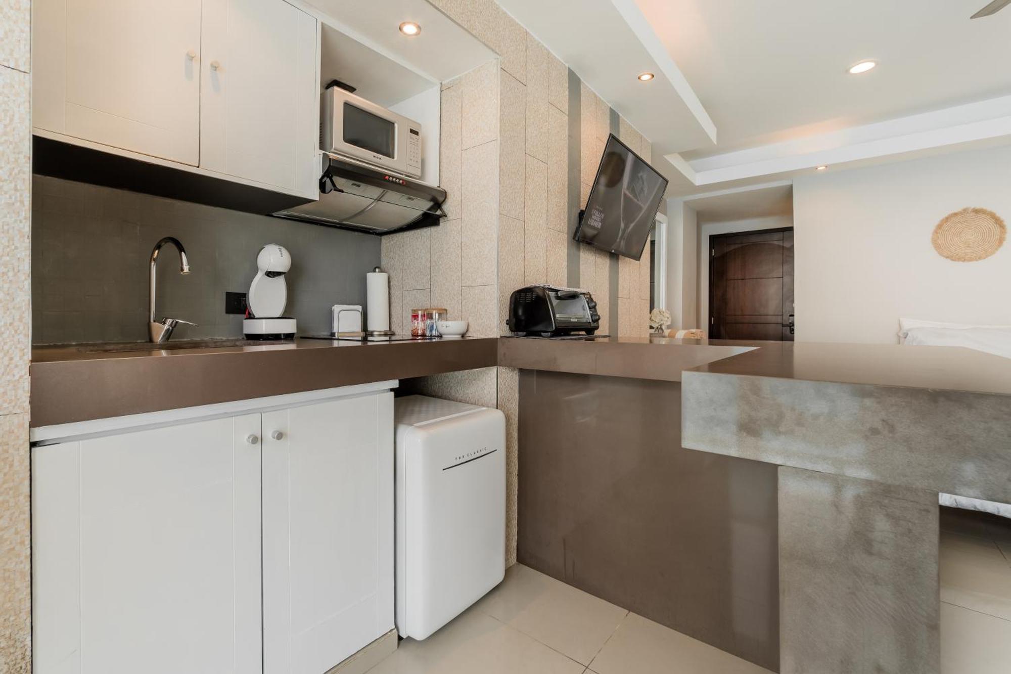 *Turquoise Escape- Beachfront Studio By Casa Paraiso* Cancún Kültér fotó